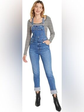 Universal Thread Blue Denim Women's Overalls size 16